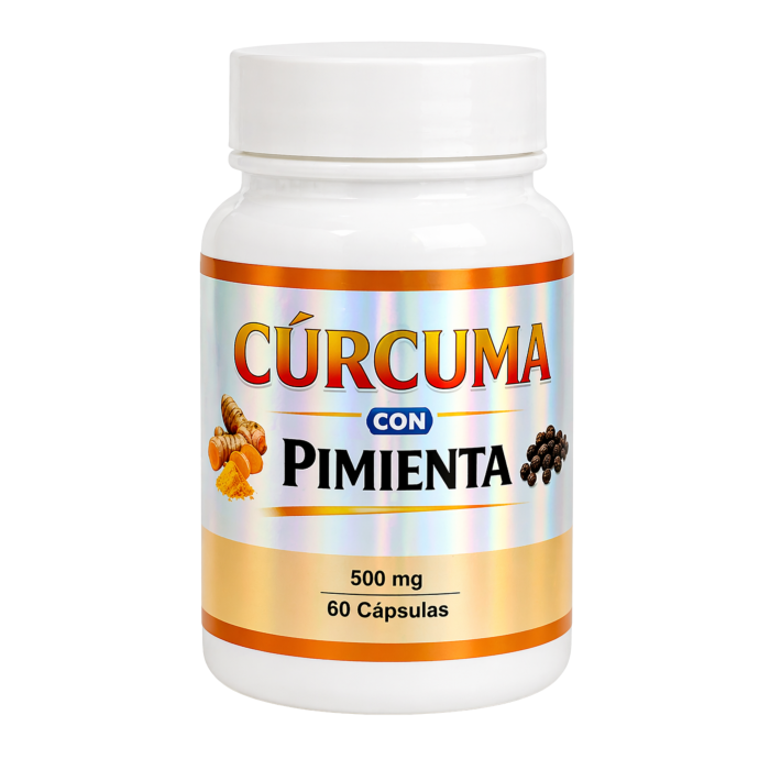 CÚRCUMA CON PIMIENTA - CÁPSULAS