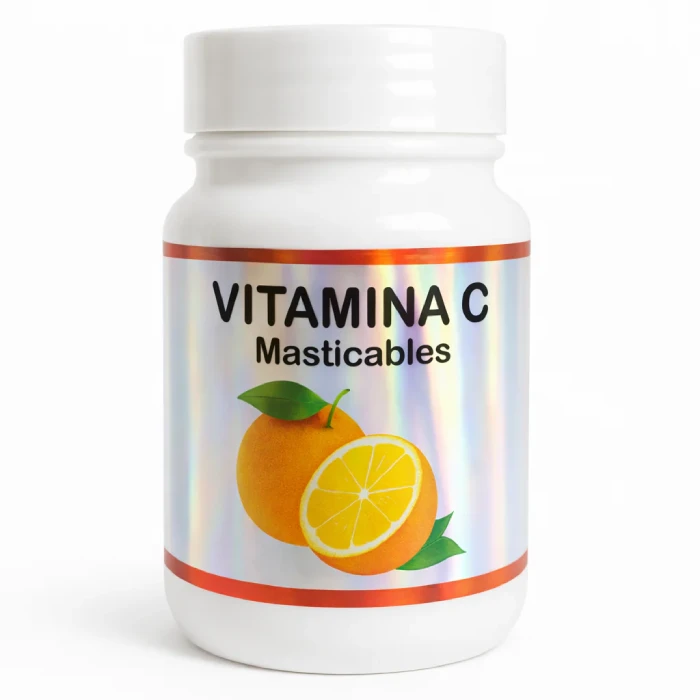 VITAMINA C MASTICABLE (ÁCIDO ASCÓRBICO) - 60 TABLETAS 500 MG