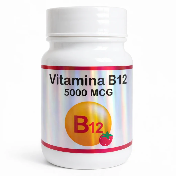 VITAMINA B12 SUBLINGÜAL/MASTICABLE - TABLETAS 5,000 MCG