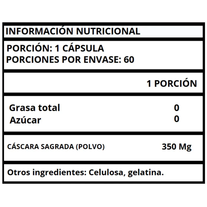 CÁSCARA SAGRADA - CÁPSULAS - Imagen 2