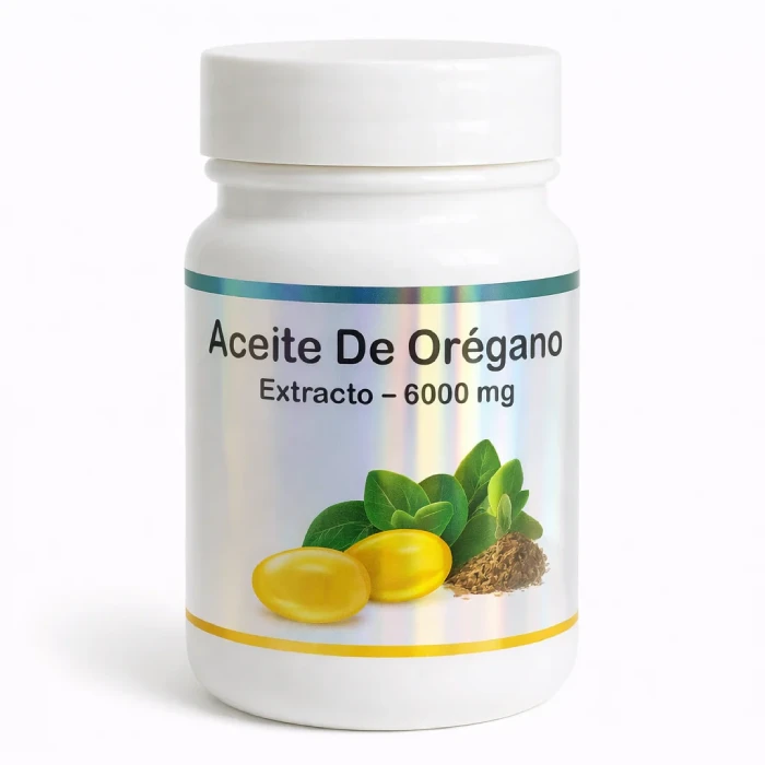 ACEITE DE ORÉGANO EXTRACTO - 60 CÁPSULAS SUAVES